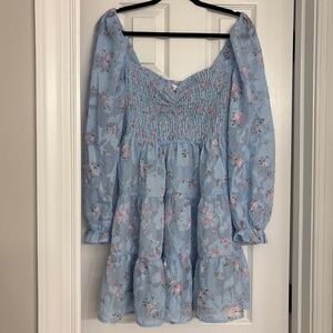 NWT Altard State Floral Rouched Dress